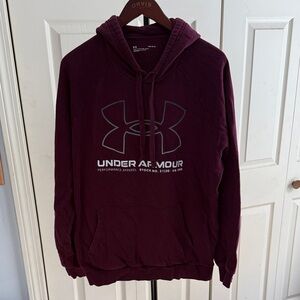 Under Armour Men's Burgundy Hoodie